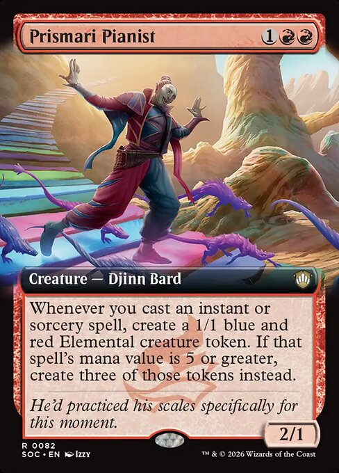 Prismari Pianist from Secrets of Strixhaven Commander