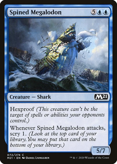 Spined Megalodon from Core Set 2021