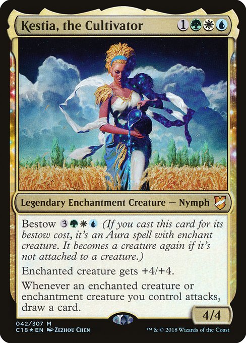 Kestia, the Cultivator from Commander 2018