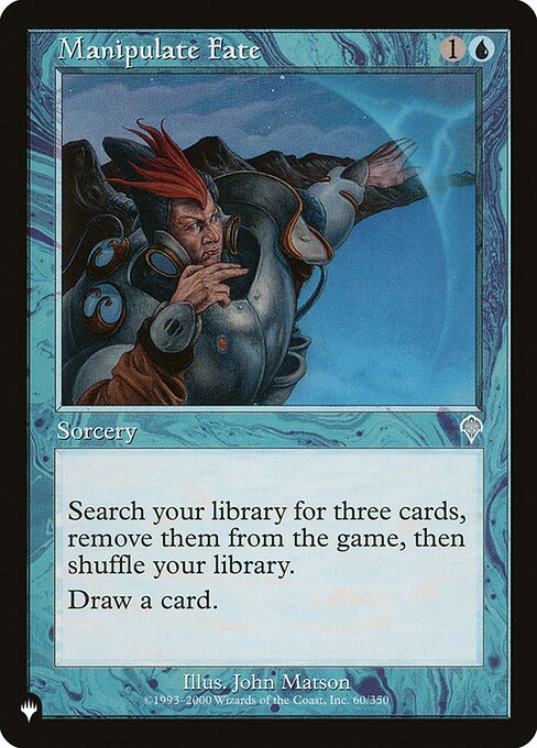 Manipulate Fate highlighted card art