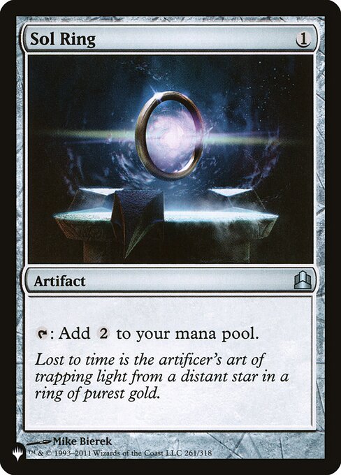 Sol Ring from The List