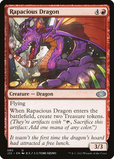 Rapacious Dragon from Jumpstart 2022