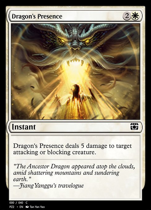 Dragon's Presence from Treasure Chest