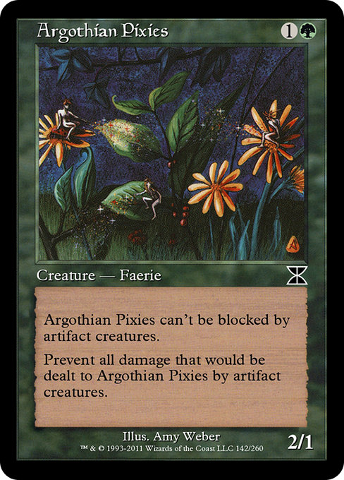 Argothian Pixies highlighted card art