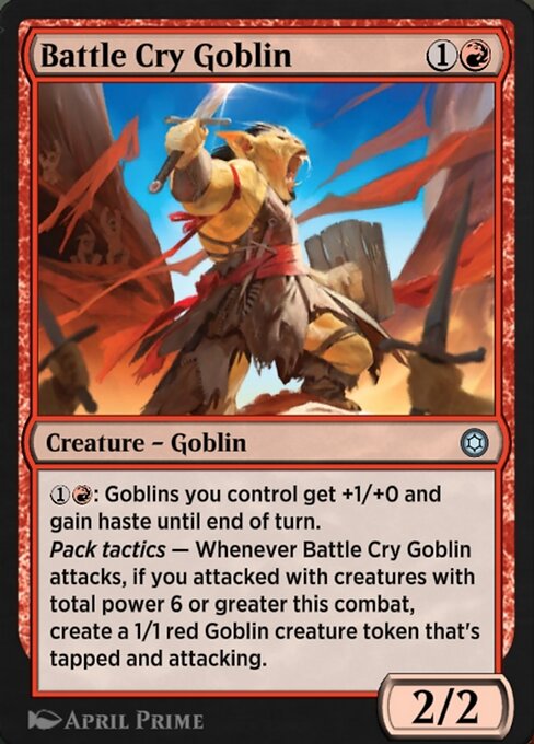 Battle Cry Goblin from Alchemy Horizons: Baldur's Gate