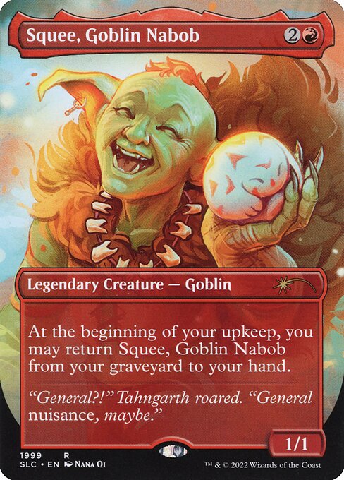 Squee, Goblin Nabob from Secret Lair Countdown