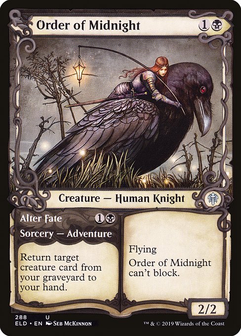 Order of Midnight // Alter Fate from Throne of Eldraine