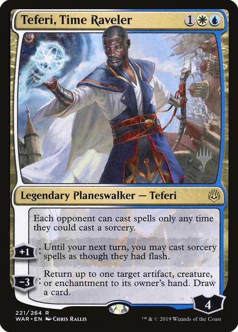 Teferi, Time Raveler from War of the Spark Promos