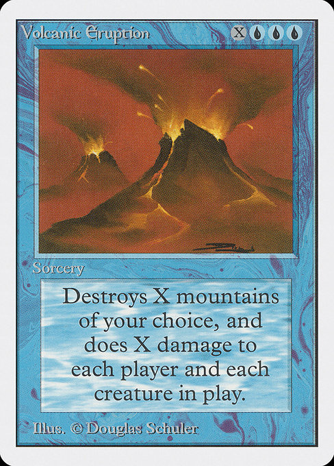 Volcanic Eruption from Unlimited Edition