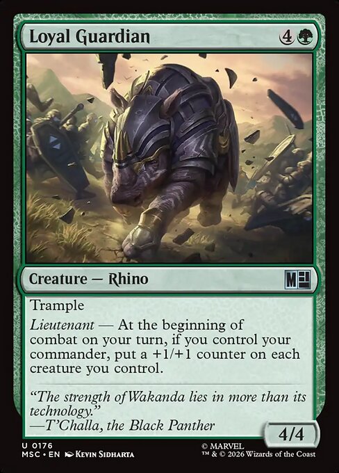 Loyal Guardian from Marvel Super Heroes Commander