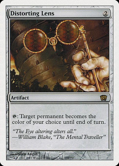 Distorting Lens highlighted card art