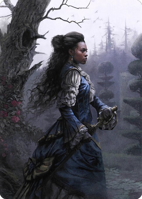 Mina Harker // Mina Harker highlighted card art