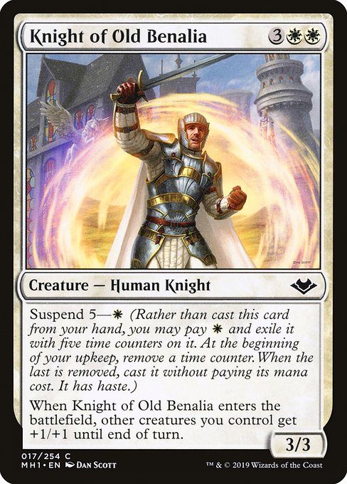 Knight of Old Benalia from Modern Horizons