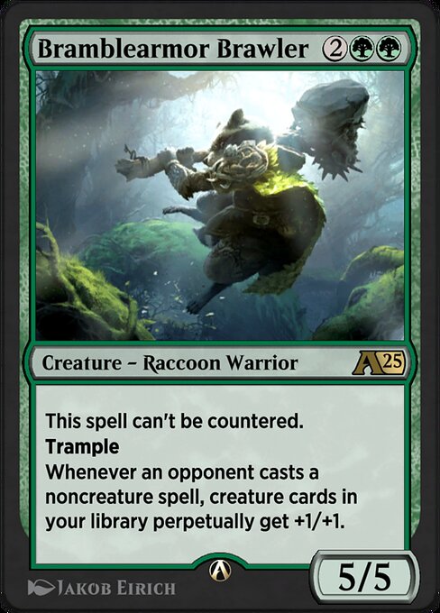 Bramblearmor Brawler highlighted card art