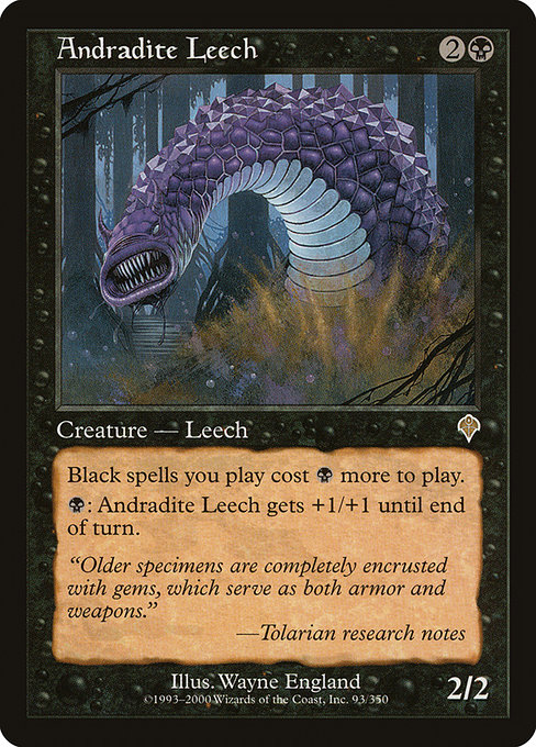 Andradite Leech highlighted card art