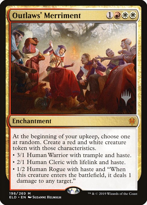 Outlaws' Merriment from Throne of Eldraine Promos