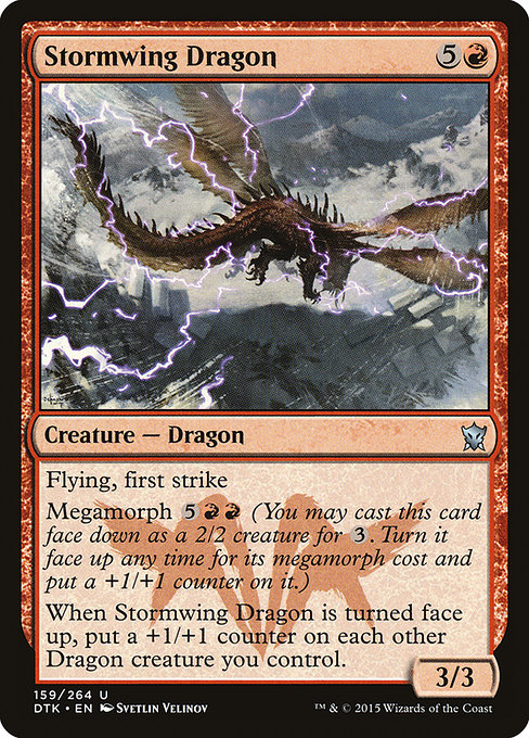 Stormwing Dragon highlighted card art