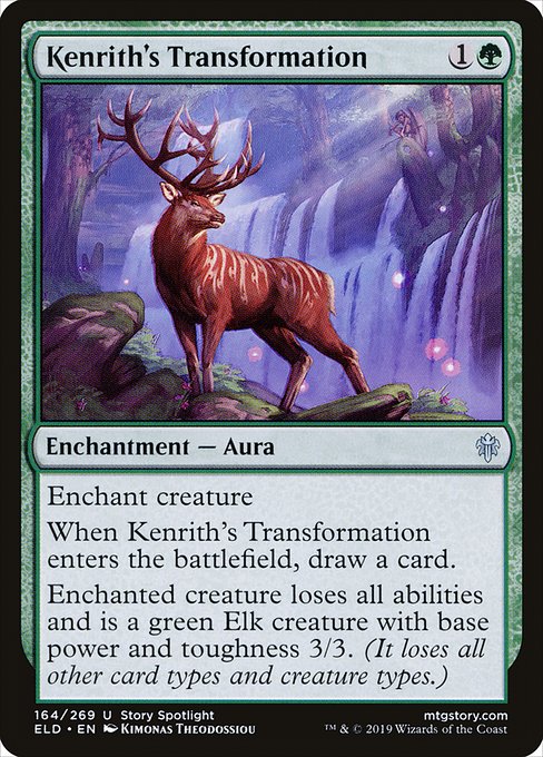 Kenrith's Transformation from Throne of Eldraine