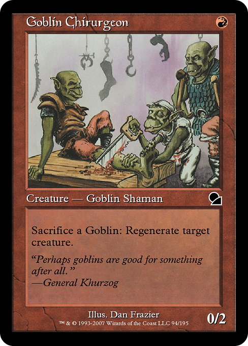 Goblin Chirurgeon highlighted card art