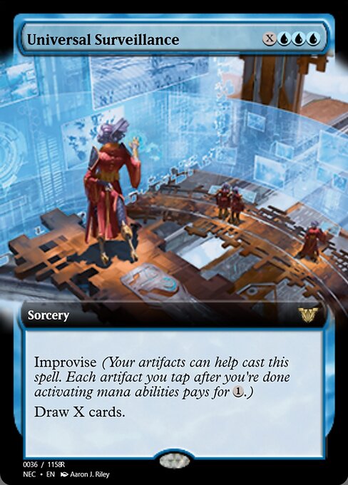 Universal Surveillance highlighted card art