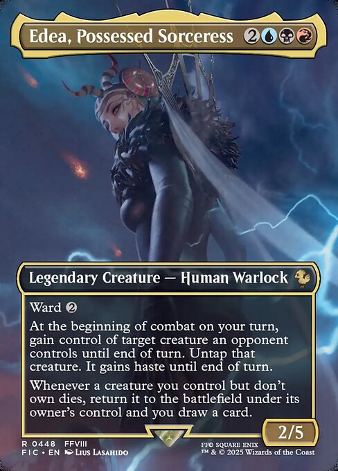 Edea, Possessed Sorceress highlighted card art