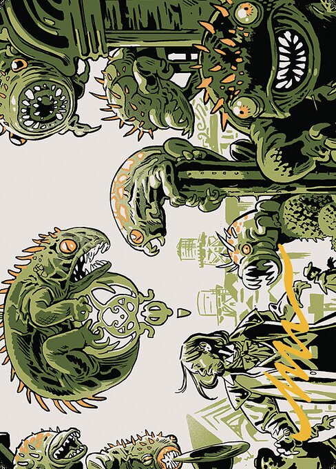 Pest Infestation // Pest Infestation from Outlaws of Thunder Junction Art Series