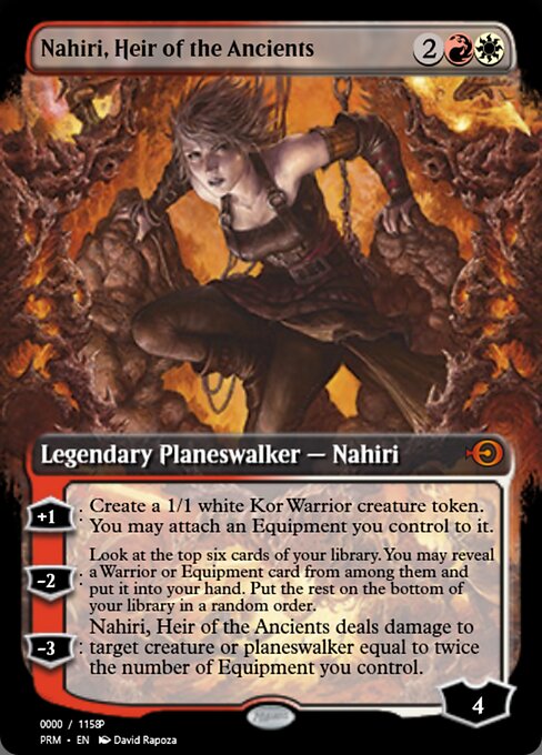 Nahiri, Heir of the Ancients highlighted card art