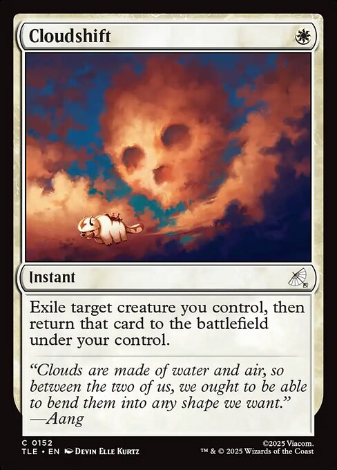 Cloudshift highlighted card art