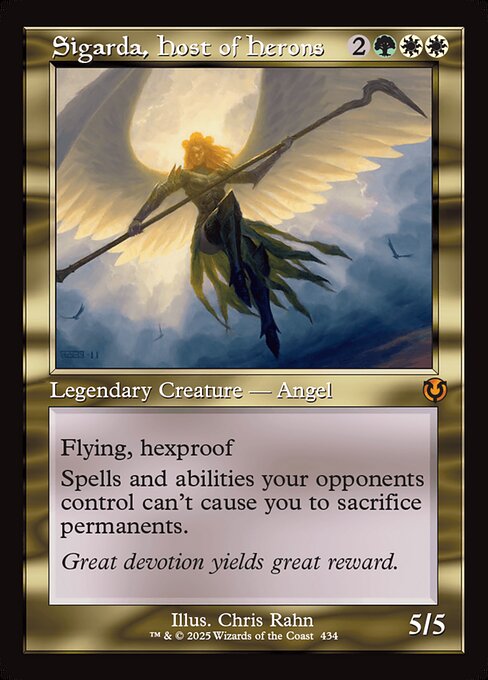 Sigarda, Host of Herons highlighted card art