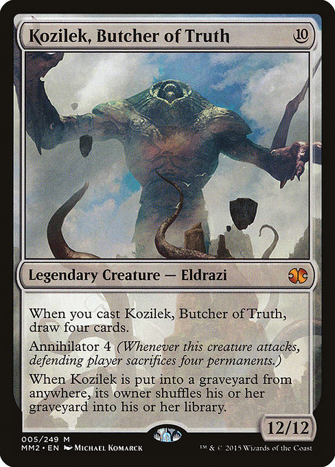 Kozilek, Butcher of Truth from Modern Masters 2015
