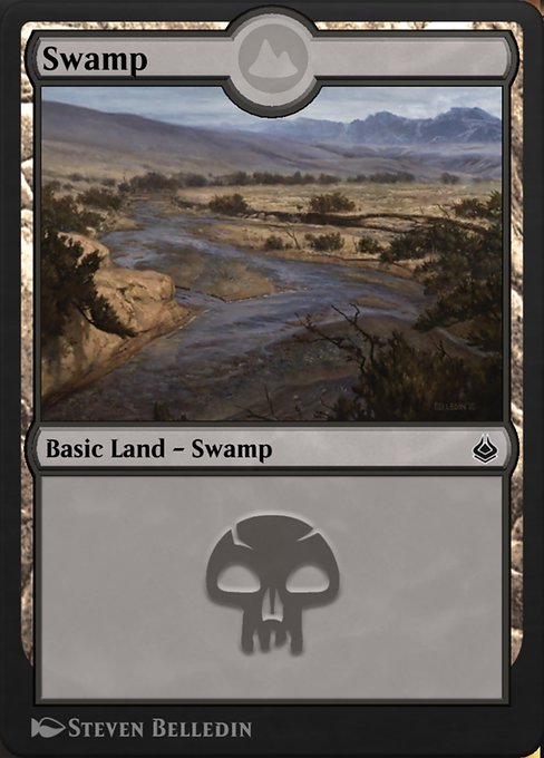 Swamp from Amonkhet Remastered
