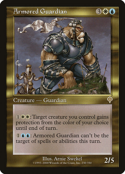 Armored Guardian highlighted card art