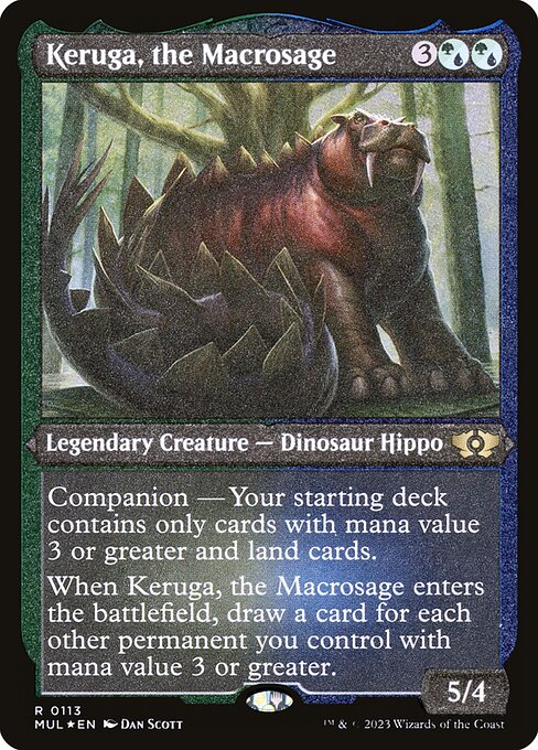 Keruga, the Macrosage from Multiverse Legends