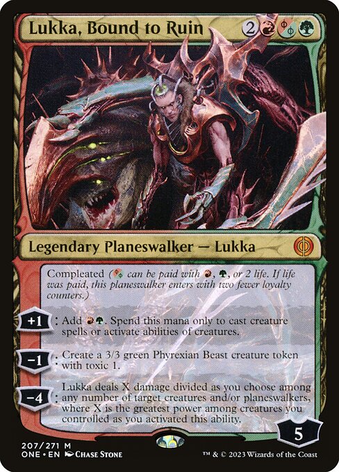 Lukka, Bound to Ruin from Phyrexia: All Will Be One