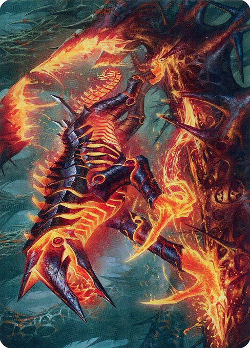 Kuldotha Cackler // Kuldotha Cackler from Phyrexia: All Will Be One Art Series