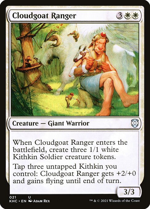 Cloudgoat Ranger highlighted card art