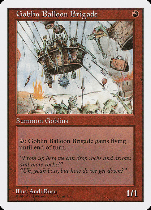 Goblin Balloon Brigade from Anthologies
