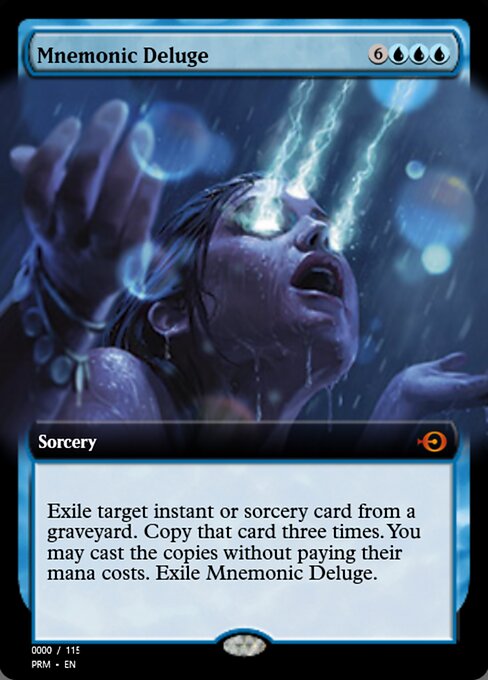 Mnemonic Deluge highlighted card art