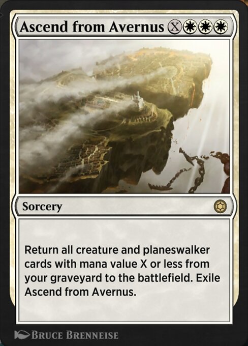 Ascend from Avernus highlighted card art