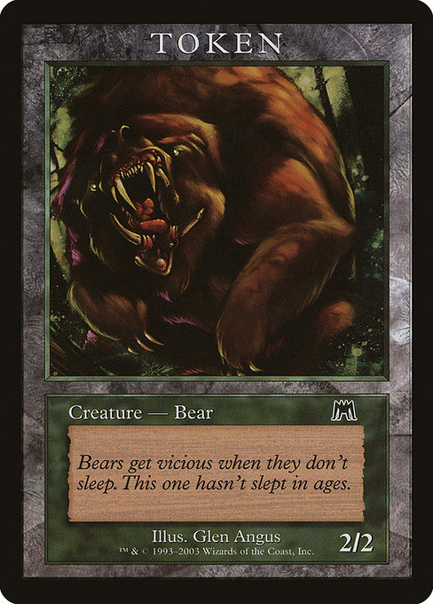 Bear from Magic Player Rewards 2003