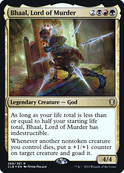 Bhaal, Lord of Murder from Battle for Baldur's Gate Promos