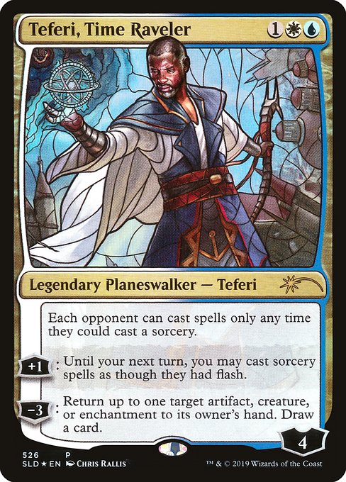 Teferi, Time Raveler from Secret Lair Drop