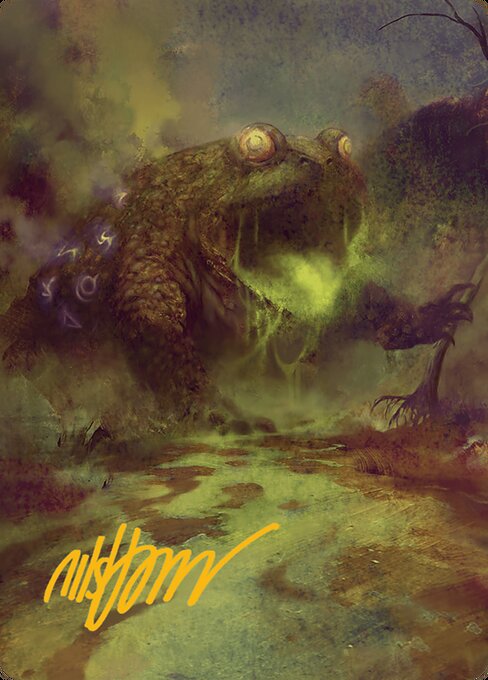 The Gitrog Monster // The Gitrog Monster from Bloomburrow Art Series