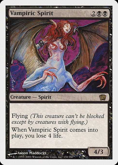 Vampiric Spirit highlighted card art