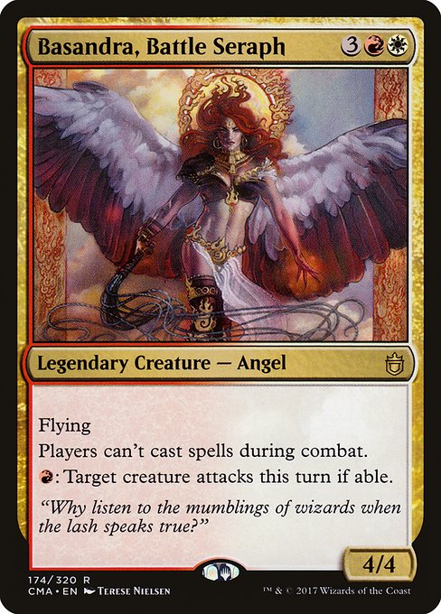 Basandra, Battle Seraph highlighted card art