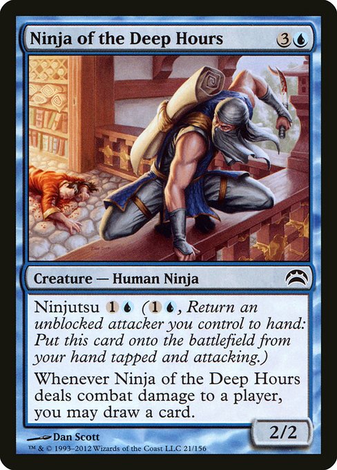 Ninja of the Deep Hours from Planechase 2012