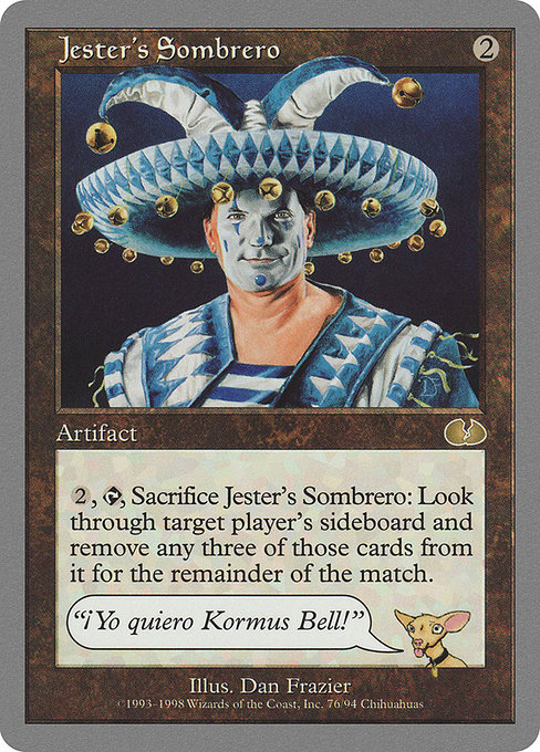 Jester's Sombrero highlighted card art