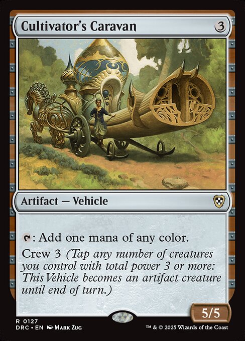 Cultivator's Caravan highlighted card art