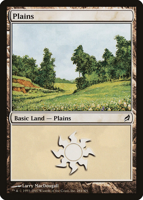 Plains from Lorwyn