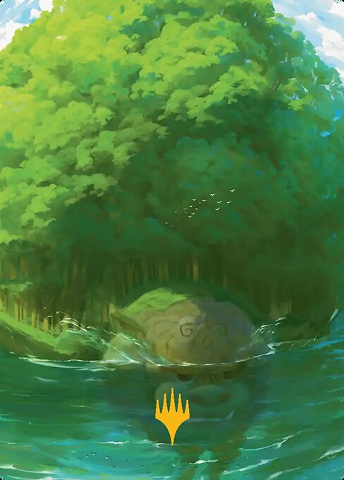 Forest // Forest highlighted card art